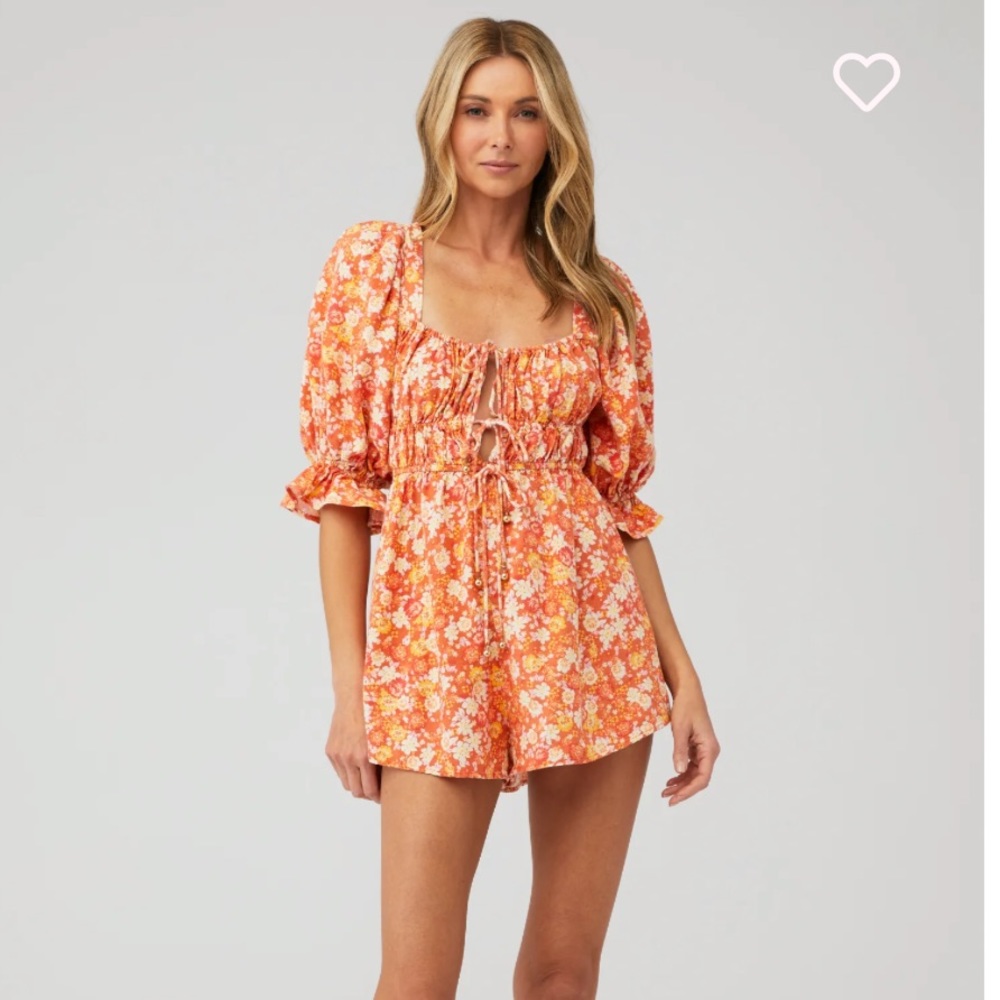 Free People Show Me Love Playsuit Romper NWT!